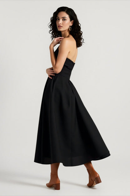 Bandage Strapless Party Dress