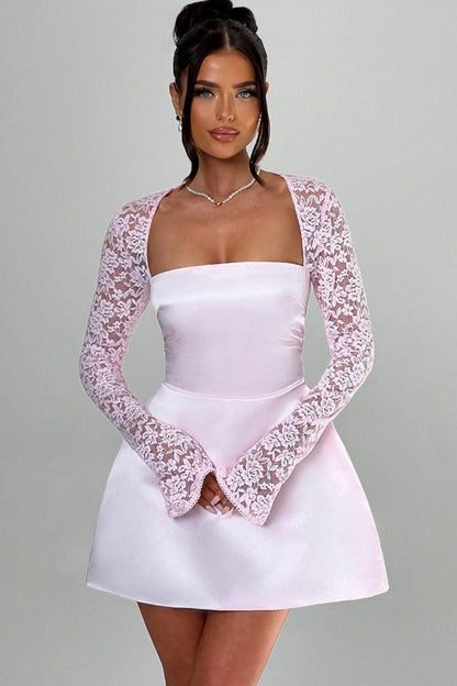 Lace Bodycon A-line Chic Cocktail Dress