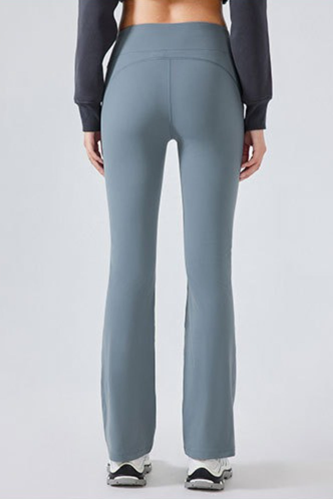 Leggings de yoga acampanados de cintura alta con forro polar