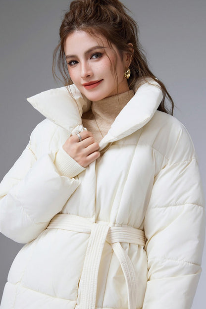 Chaqueta acolchada corta de algodón, cálida e informal