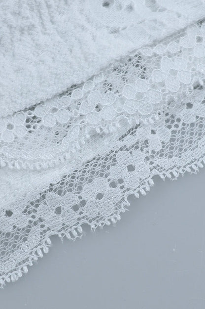 Slim Fit Off Shoulder Lace Dress