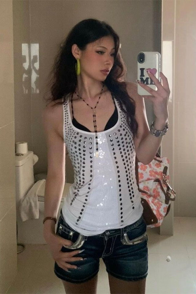 Bodycon Sleeveless Tank Top