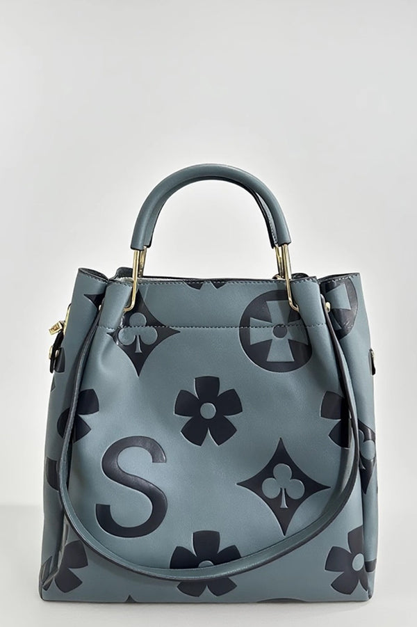 Stylish and Casual Large-capacity Embossed Shoulder Bag