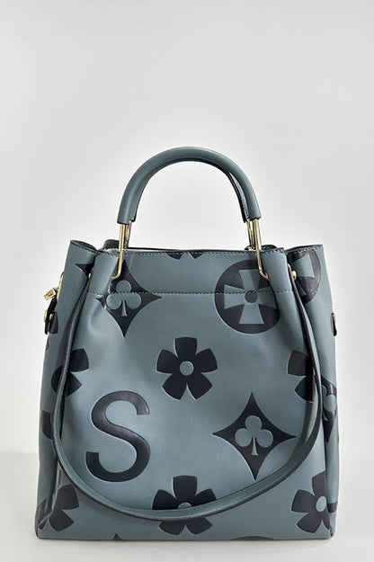 Stylish and Casual Large-capacity Embossed Shoulder Bag