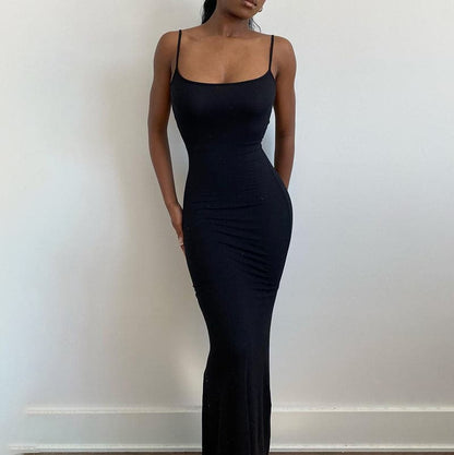 DressBetty - Adogirl  Spahgetti Strap Maxi Dress