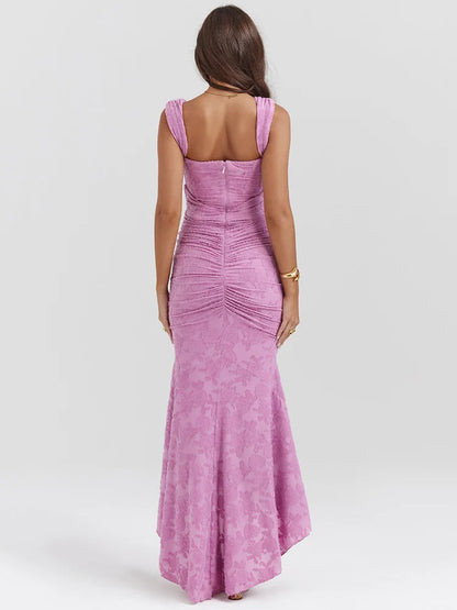 DressBetty - 2024  Zipper Bodycon Female Elegance Party Maxi Dress
