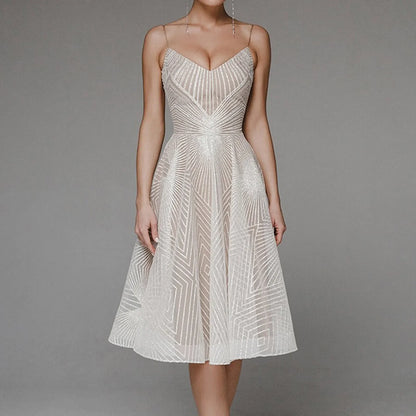 DressBetty - 2024 Elegant Luxury  Long Formal Party Midi Dress