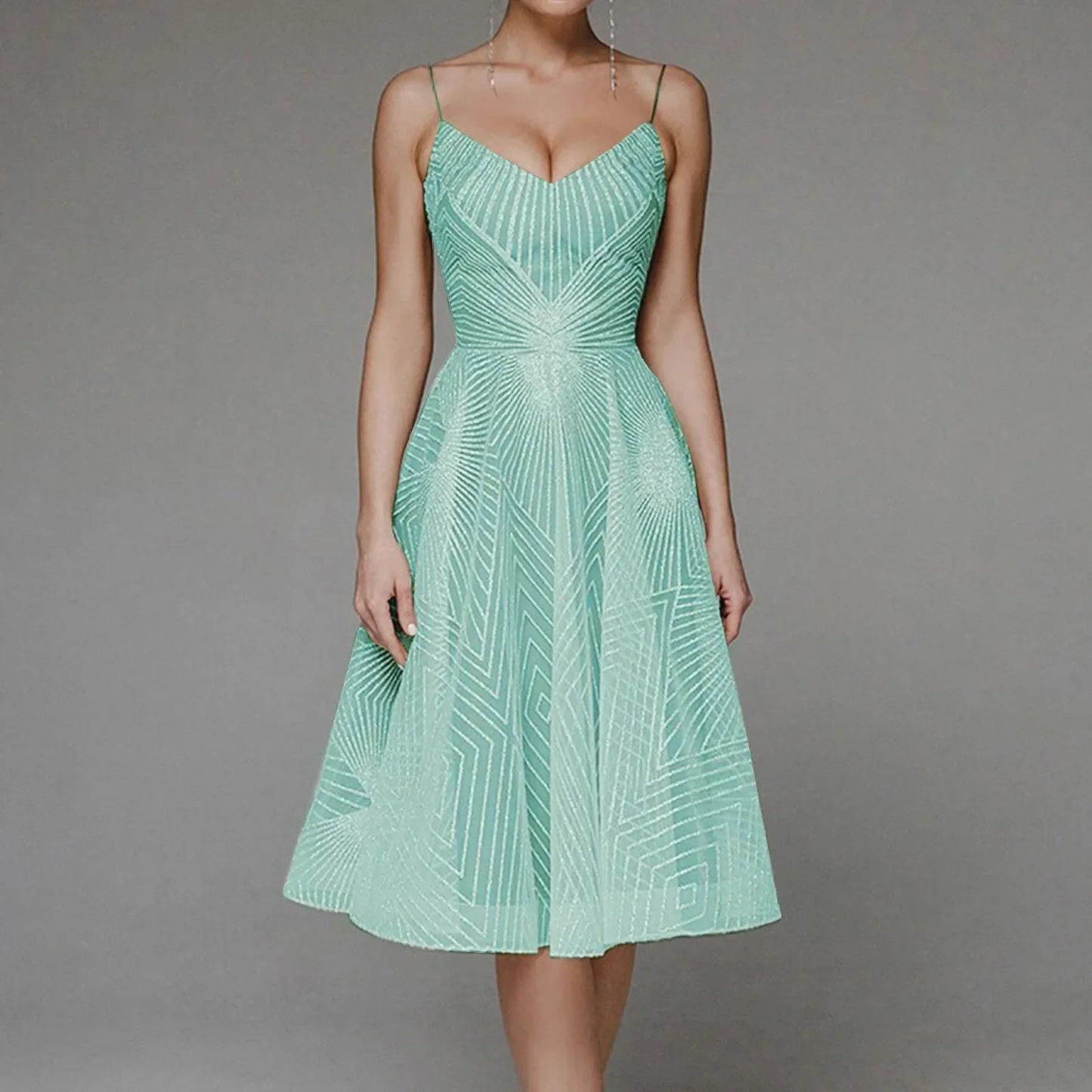 DressBetty - Elegant Luxury  Long Formal Party Midi Dress