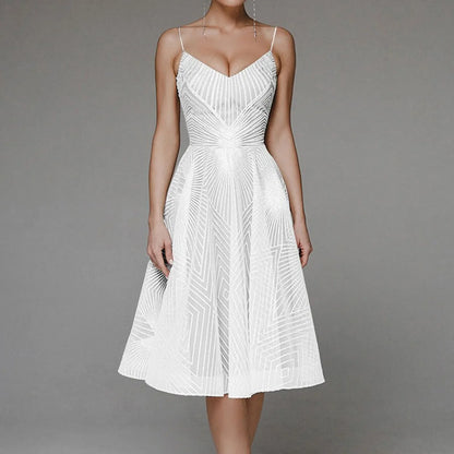 DressBetty - 2024 Elegant Luxury  Long Formal Party Midi Dress