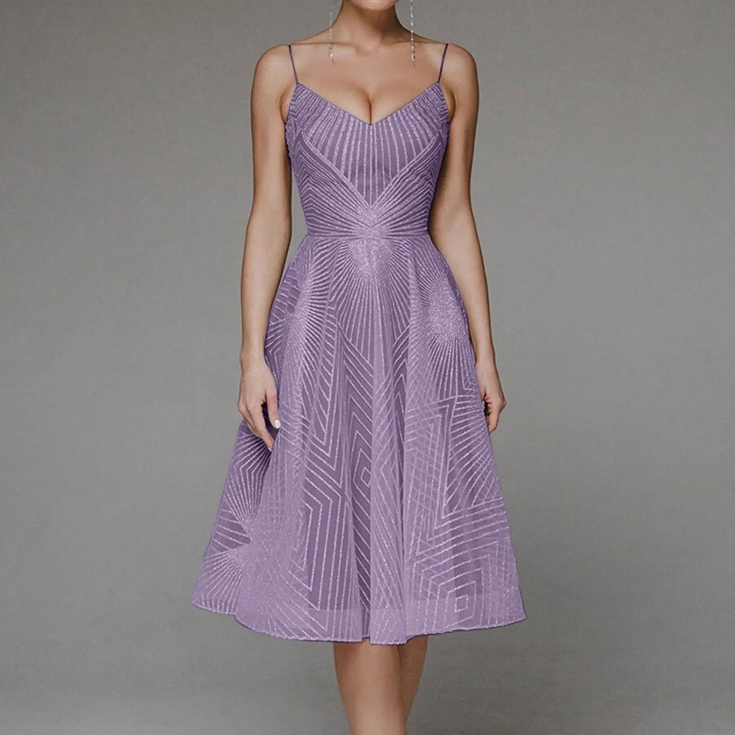 DressBetty - 2024 Elegant Luxury  Long Formal Party Midi Dress