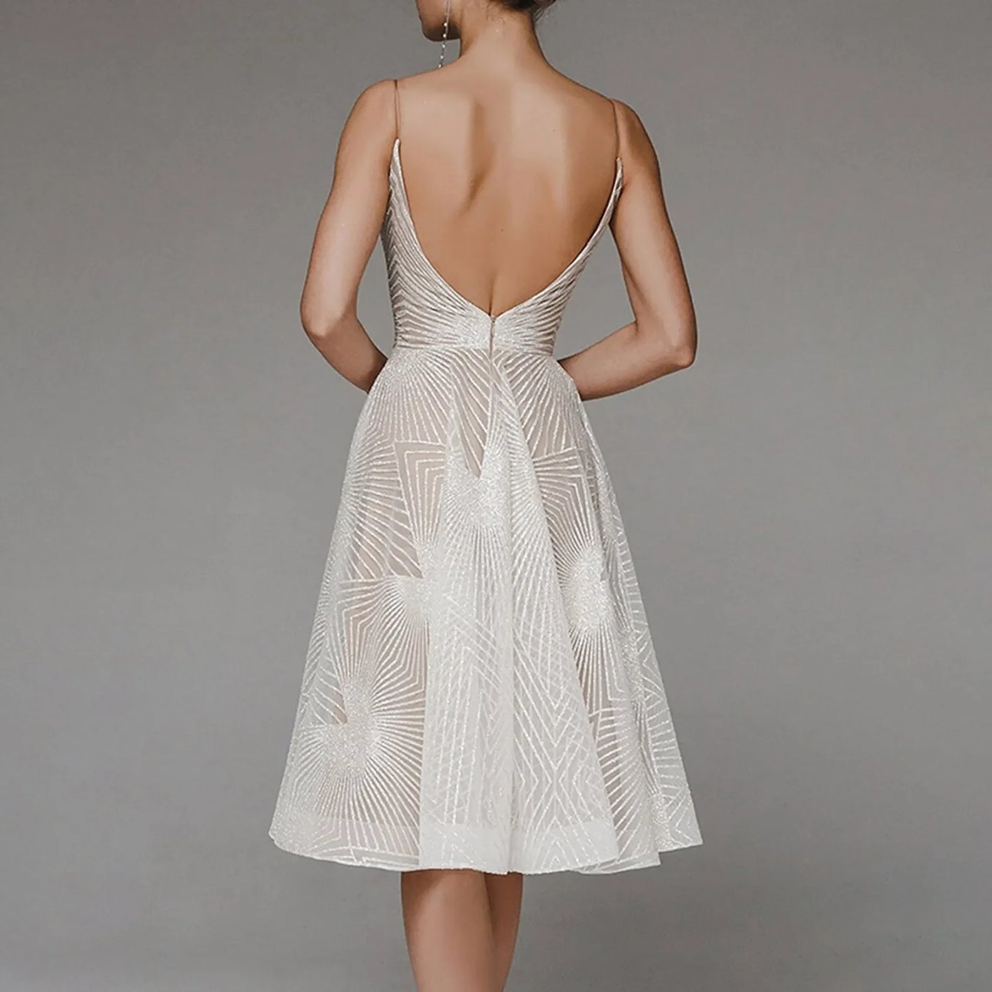 DressBetty - 2024 Elegant Luxury  Long Formal Party Midi Dress