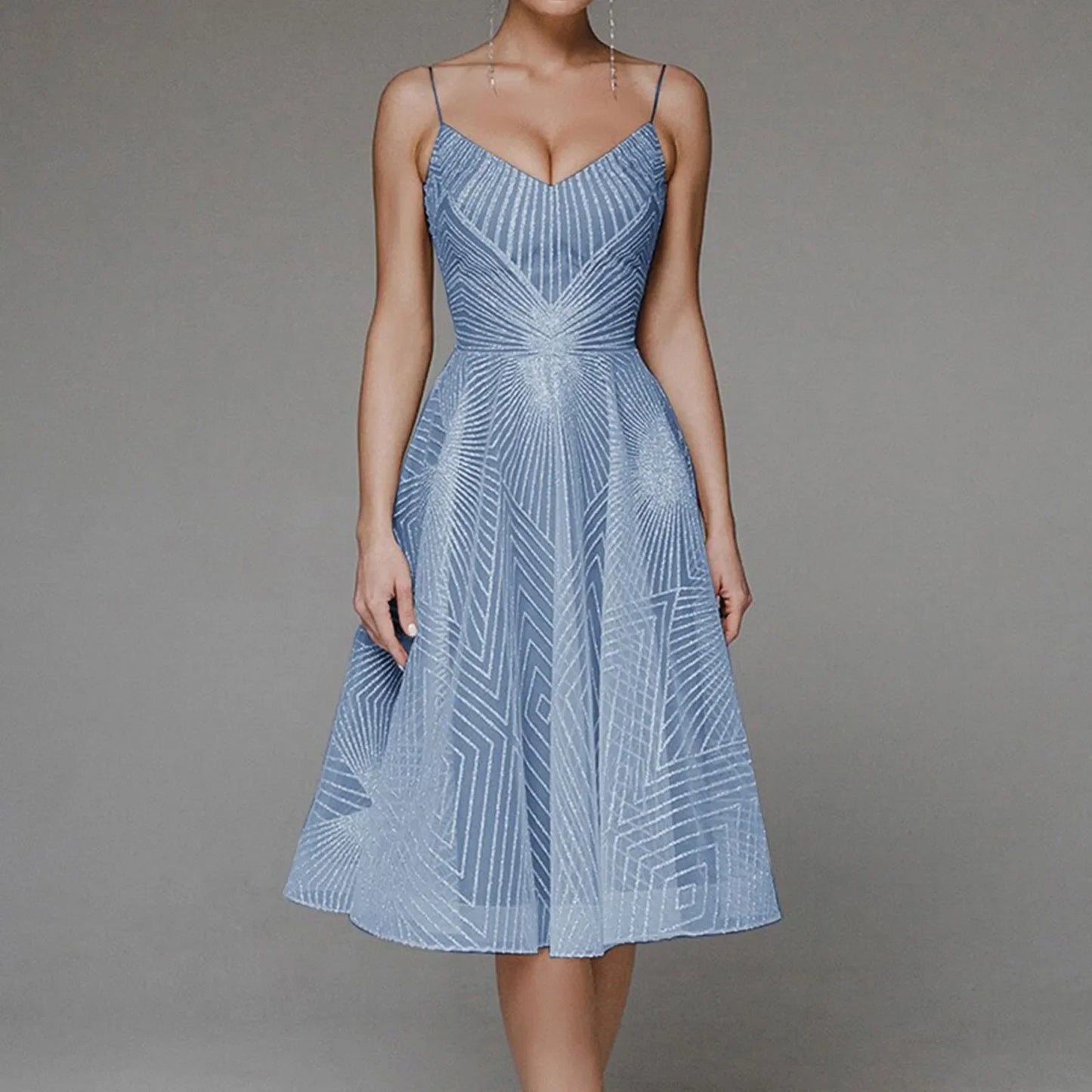 DressBetty - 2024 Elegant Luxury  Long Formal Party Midi Dress