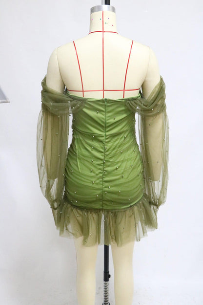 DressBetty - Fashion  Off Shoulder Vintage Perspective Dress