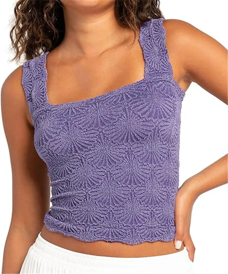 Love Letter Square Crop Top