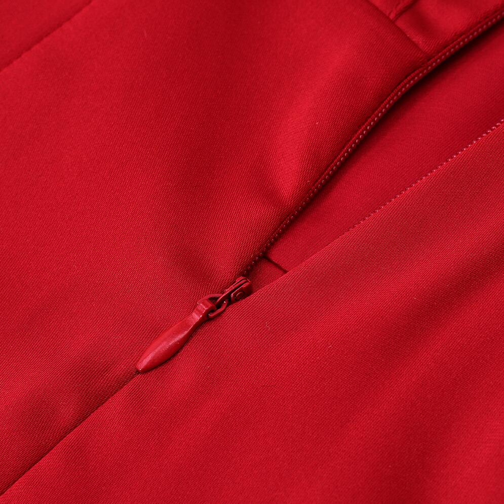 DressBetty - Runway Fashion  Off-Shoulder Split Red Corset Dress