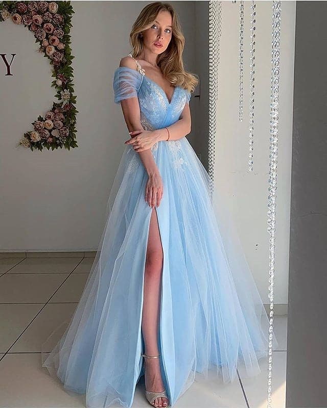 DressBetty -  Off the Shoulder Prom Dress