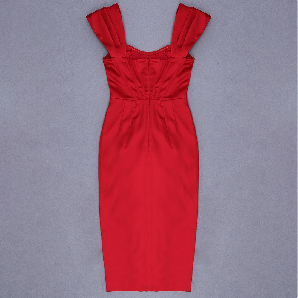 DressBetty - Runway Fashion  Off-Shoulder Split Red Corset Dress