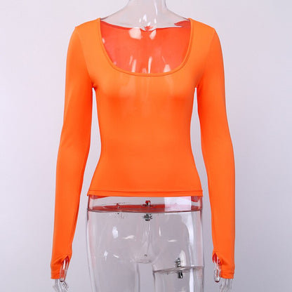 DressBetty - Hot Pink Crop Tops