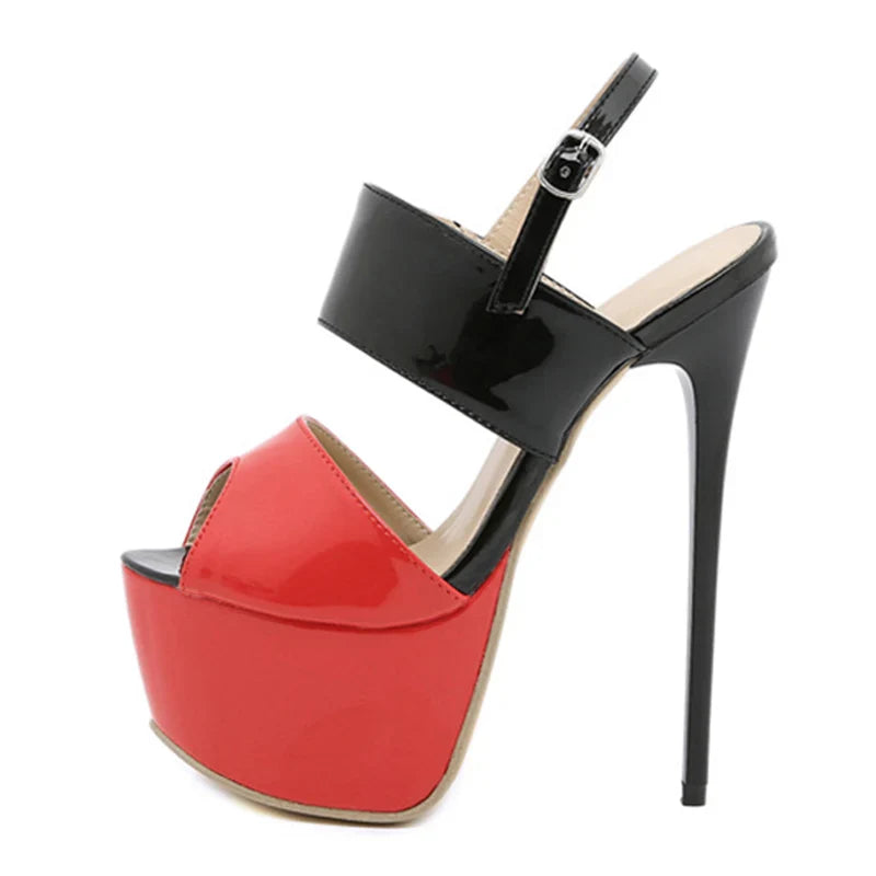 Trendy Hot Sales Summer Style  Open Toe High Heel Nightclub High Heel