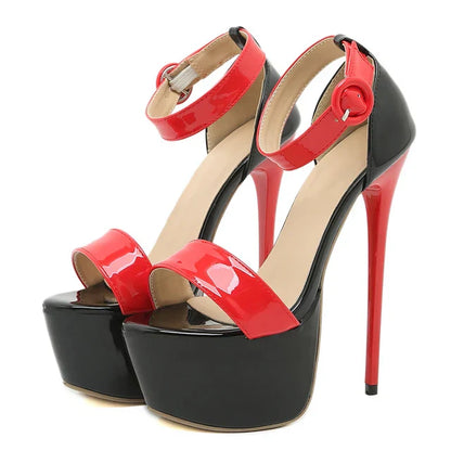 Trendy Hot Sales Summer Style  Open Toe High Heel Nightclub High Heel