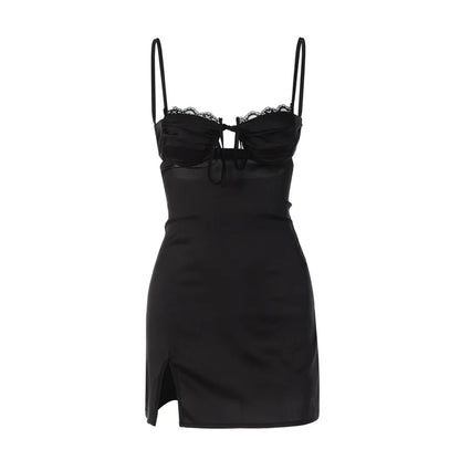 DressBetty - 2024 Summer New Backless Club Party  Lace Dress