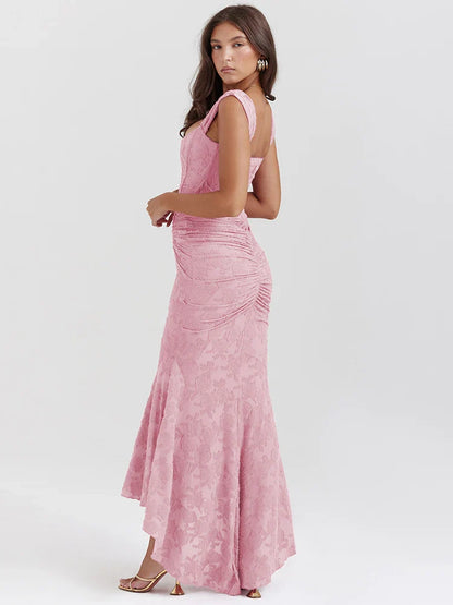 DressBetty - 2024  Off-shoulder Sleeveless Bodycon Club Party Maxi Dress