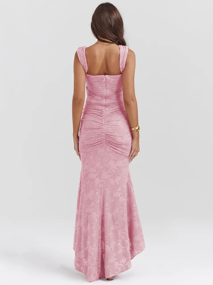 DressBetty - 2024  Off-shoulder Sleeveless Bodycon Club Party Maxi Dress