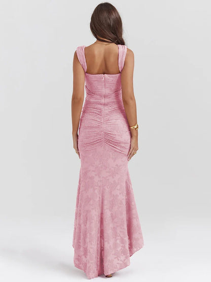 DressBetty - 2024  Off-shoulder Sleeveless Bodycon Club Party Maxi Dress