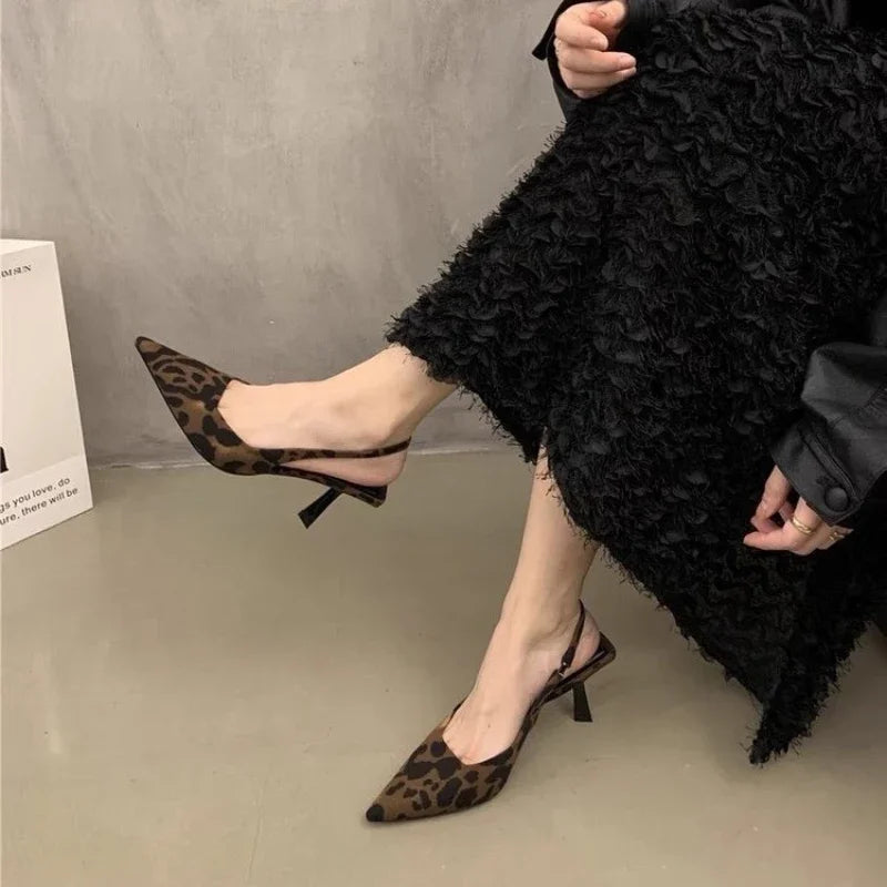 Chunky Transparent PVC Summer Stylish  New High Low Heel Pumps
