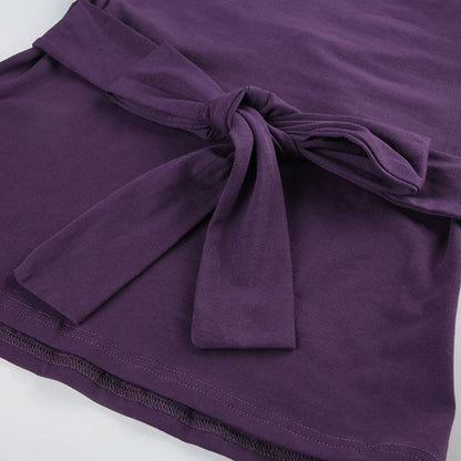 Plunge Tie Back Top
