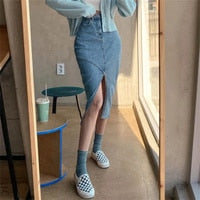 DressBetty -  Denim Shorts with Tassel Pockets Mini Short Jeans