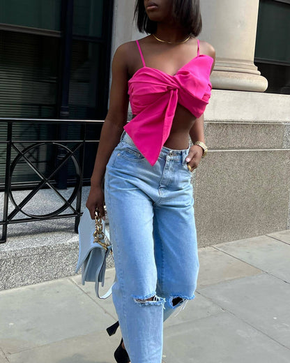 DressBetty - Chic Lady Crop Top Summer  High Street Camis Tank Top Female Camisole