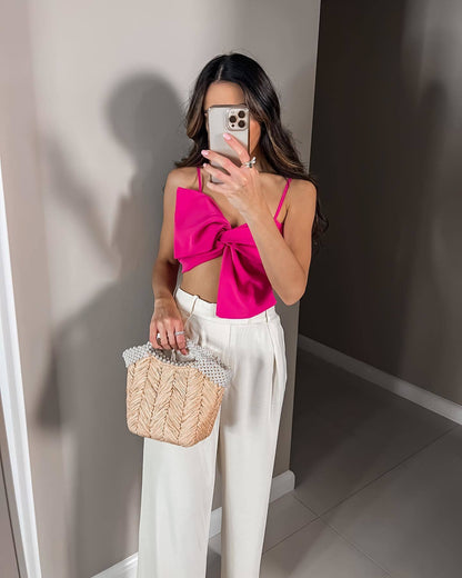 DressBetty - Chic Lady Crop Top Summer  High Street Camis Tank Top Female Camisole