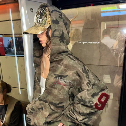 Camouflage High Street Hoodie