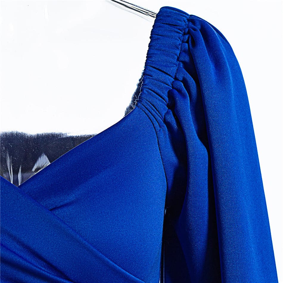 DressBetty -  Cocktail Dresses Pure V Neck Off Shoulder Bodycon Dress
