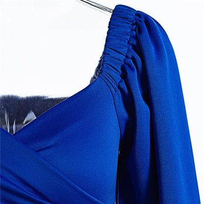 DressBetty -  Cocktail Dresses Pure V Neck Off Shoulder Bodycon Dress