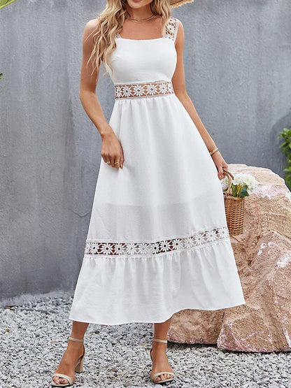 DressBetty - 2024  Backless Hollow Out Summer Evening Party Boho Dress