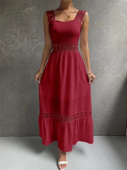 DressBetty - 2024  Backless Hollow Out Summer Evening Party Boho Dress