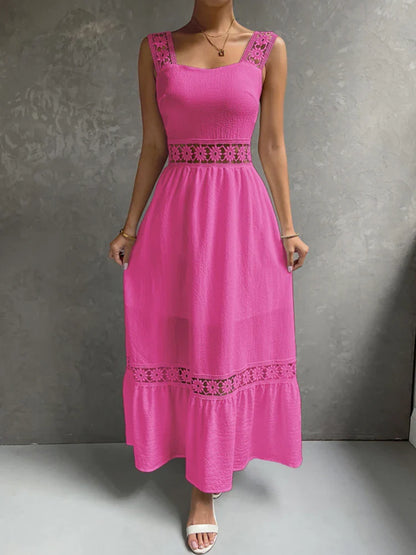 DressBetty - 2024  Backless Hollow Out Summer Evening Party Boho Dress