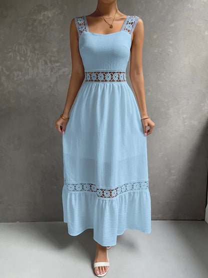 DressBetty - 2024  Backless Hollow Out Summer Evening Party Boho Dress