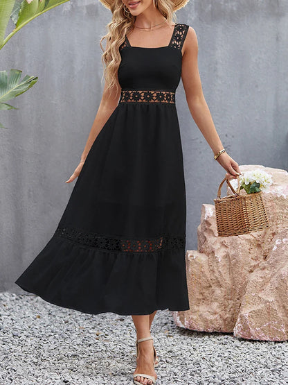 DressBetty - 2024  Backless Hollow Out Summer Evening Party Boho Dress