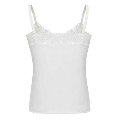 DressBetty - Spaghetti Strap Top Lace Cami