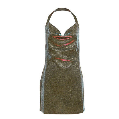 DressBetty - Summer Women  Dress V Neck Backless Sleeveless Party Dress