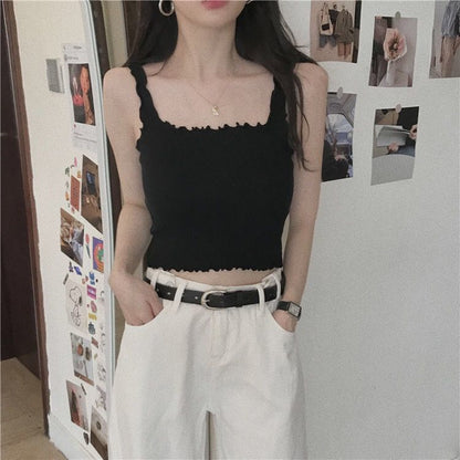 DressBetty - Sweet Bow Lace Off Shoulder Basic Knitted Top