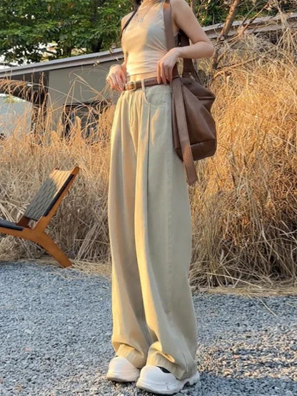 DressBetty - 2024 Korean Casual Streetwear Straight Pants for Autumn Winter