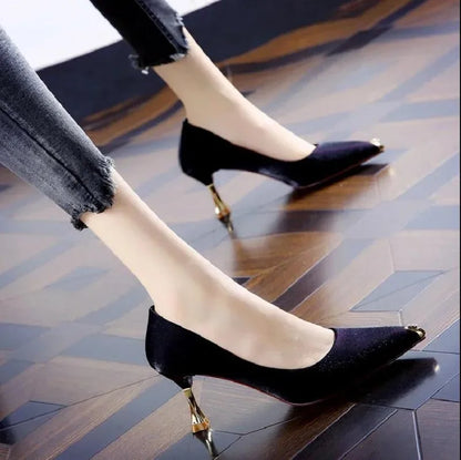 Sweet Light Weight Blue  Party Lady Classic Office High Heel