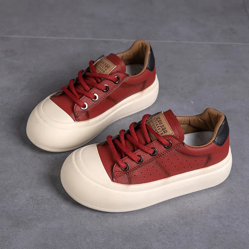 Women Letter Patch Decor Lace Up Outdoor Comfortable Fashionable Luxury Skateboard