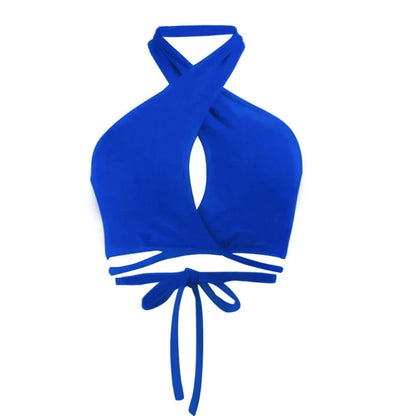 DressBetty - 2024  Cross Halter Neck Hollow Out Camisole