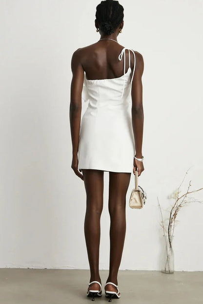Vestido bohemio con apliques de retazos