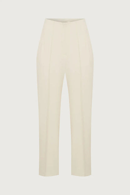 Exquisite and Fashionable High Waist Pocketed Straight Leg Pencil Pants